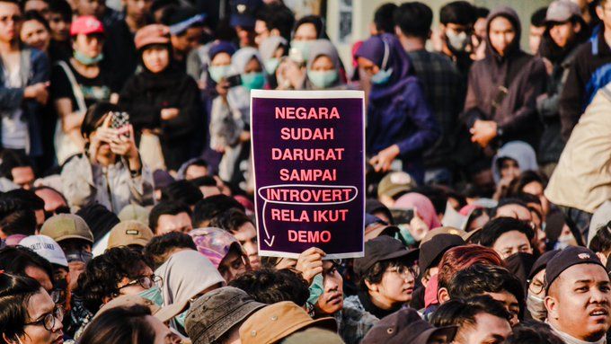 Aksi Demo Gen Z Demi Mendapat Keadilan DPR 